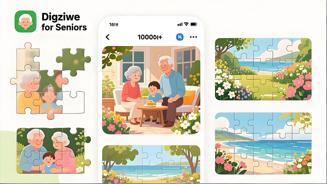 Jigsaw for Seniors cover